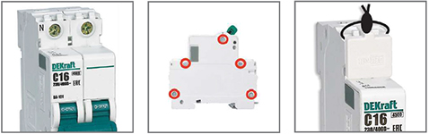 модульные автоматические выключатели DEKraft ВА101 - преимущества