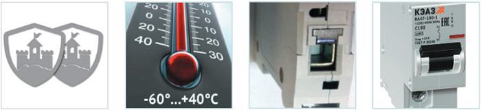 автоматические выключатели КЭАЗ ВА47-29 - особенности конструкции