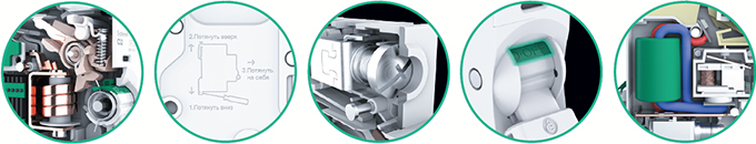 АВДТ Systeme Electric S9D Systeme9 - конструкция и материалы