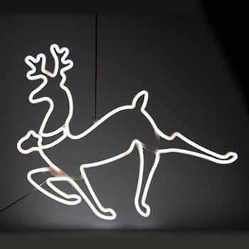 led фигура "Эра" ENIOF-14 "Олень" - цвет свечения холодный белый