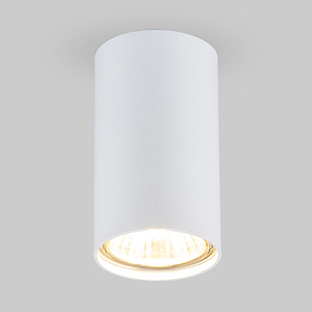 светильник точечный накладной Elektrostandard 1081 GU10 WH - внешний вид