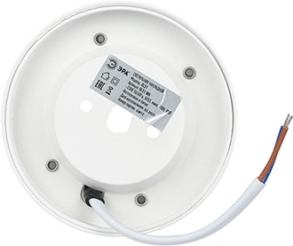 cветильник накладной OL51 WH GX53 "Эра" - вид с тыльной стороны