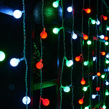 led гирлянда Uniel ULD-E2405-100/DTA Multi IP20 Rainbow - пример использования