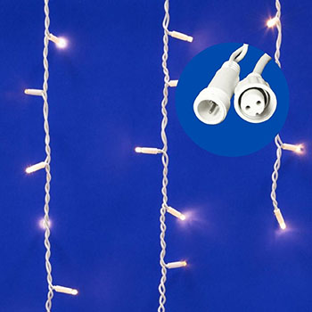 led гирлянда Uniel ULD-B3010-200/TWK Warm White IP67 - возможно соединение в линию до 6 шт.