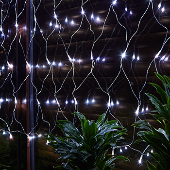 led гирлянда Uniel ULD-N1515-96/TTK White IP44 - пример использования