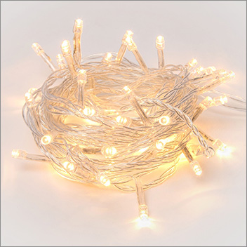 led гирлянда Uniel ULD-S0250-020/STA Warm White IP20 - включенная