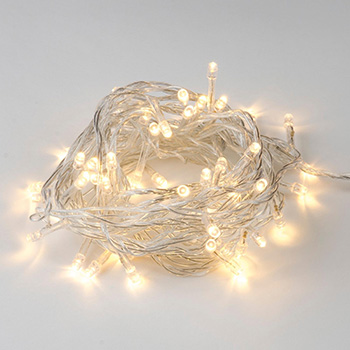 led гирлянда Uniel ULD-S0500-050/DTA Warm White IP20 - включенная