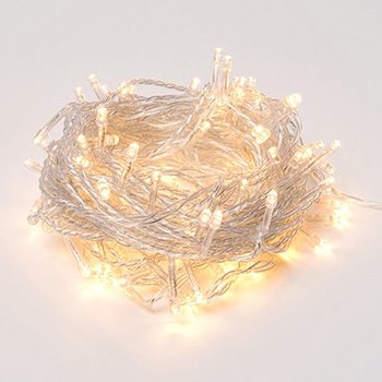 led гирлянда Uniel ULD-S1000-100/DTA Warm White IP20 - включенная