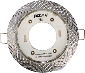 светильник точечный встраиваемый Jazzway РGХ5Зd AL34-Chrome - внешний вид