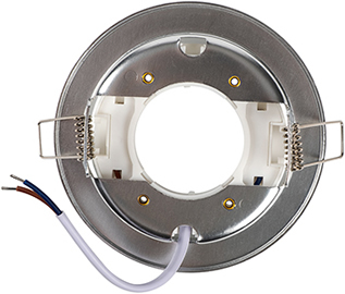 светильник точечный встраиваемый Jazzway РGХ5Зd AL36-Chrome - вид с тыльной стороны