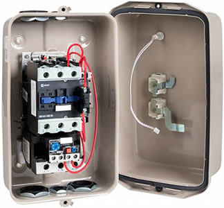 пускатель магнитный КМЭ 40-95А EKF PROxima в металлической оболочке (IP65) - внешний вид