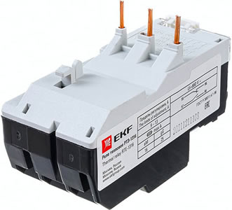 реле тепловое РТЭ EKF PROxima для установки на КМЭ 9-18А - внешний вид