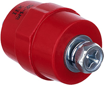 изолятор силовой SM35 (М8) IEK с болтом - внешний вид