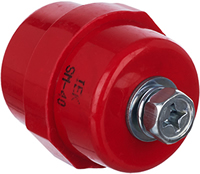 изолятор силовой SM40 (М8) IEK с болтом - внешний вид