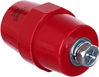 изолятор силовой SM51 (М8) IEK с болтом - внешний вид