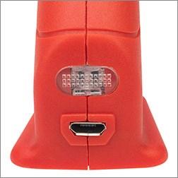 пистолет клеевой аккумуляторный Rexant 12-1501 - зарядка через кабель USB