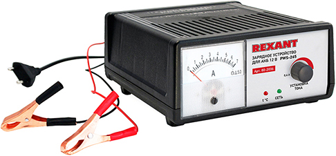 устройство зарядное автоматическое PWS-265 Rexant 80-2036 - внешний вид