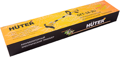 триммер аккумуляторный Huter GET-18-2Li - упаковка