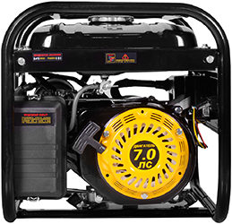 генератор бензиновый Huter DY4000L - внешний вид