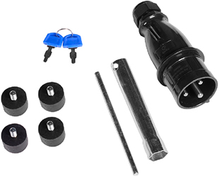 генератор бензиновый Huter DY6500L - комплектация