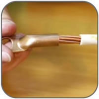 наконечник силовой медный луженый EKF PROxima серии JG (ТМЛ) - оконцевание кабеля