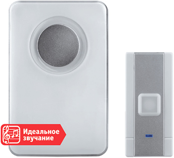 звонок беспроводной Navigator NDB-D-DC01-1V1-S - внешний вид