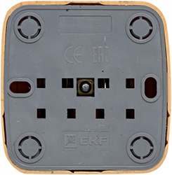 розетка EKF EGR16-028-30 "Минск" - вид с тыльной стороны