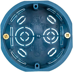 коробка установочная КМТ-010-033 EKF - 6 отверстий для кабеля и труб