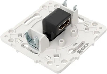 розетка HDMI EKF EYA00-327-10 "Стокгольм" - вид с тыльной стороны
