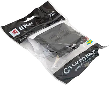 розетка двойная RJ45 EKF EZK02-035-10 "Стокгольм" - упаковка