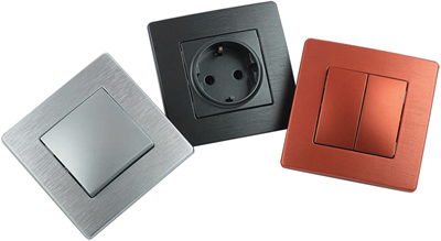 электроустановочные изделия "Эра 12" - разнообразие цветовой гаммы