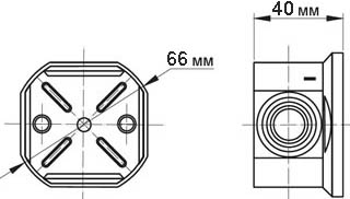 коробка распределительная DKC 53500 - размеры