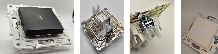 электроустановочные изделия Skandy IEK с усиленным 2-компонентным суппортом