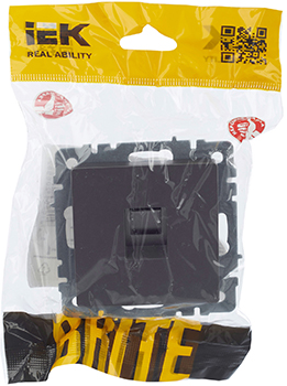 розетка компьютерная RJ45 кат.5E IEK РК10-БрС Brite - упаковка
