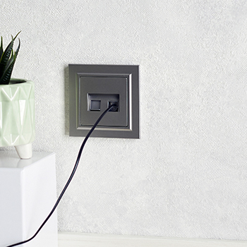 электроустановочные изделия IEK Brite - пример установки