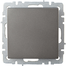 выключатель 1-клавишный перекрестный IEK ВС10-1-3-БрС Brite - внешний вид