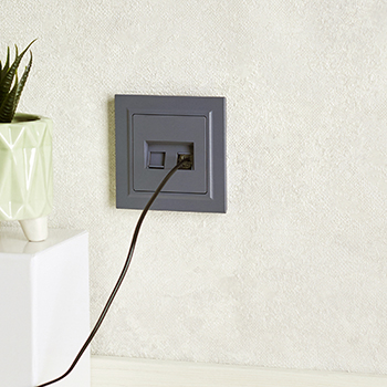 электроустановочные изделия IEK Brite - пример установки