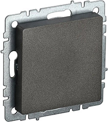 заглушка с суппортом IEK МЗ10-БрТБ Brite - внешний вид