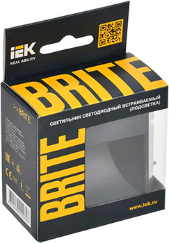 led подсветка IEK ПЛ20-БрЧ Brite - упаковка