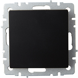 выключатель 1-клавишный IEK ВС10-1-0-БрЧ Brite - внешний вид