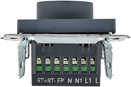 терморегулятор электронный IEK ТС10-1-БрМ Brite - вид сбоку