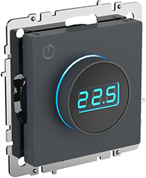 терморегулятор электронный IEK ТС10-1-БрМ Brite - внешний вид