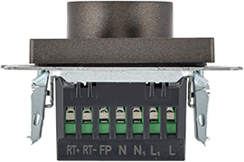 терморегулятор электронный IEK ТС10-1-БрТБ Brite - вид сбоку