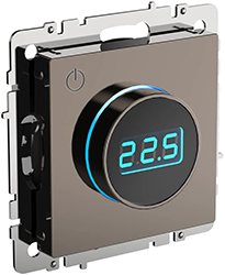 терморегулятор электронный IEK ТС10-1-БрТБ Brite - внешний вид