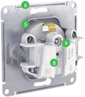 электроустановочные изделия Systeme Electric Glossa - преимущества