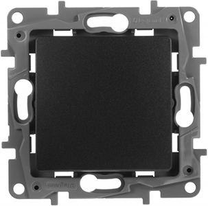 выключатель 1-клавишный Legrand Etika 672601 - внешний вид