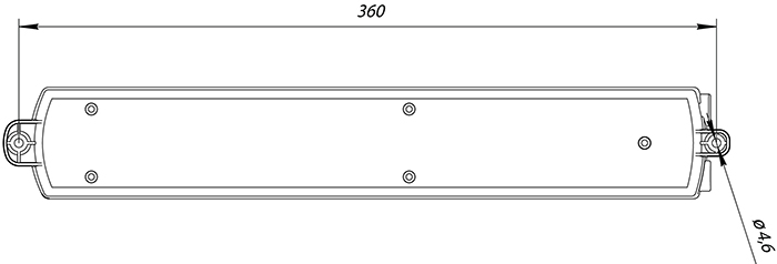 фильтр сетевой 6-местный Pilot S-max - размеры