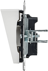 вывод кабеля IEK МВ10-БрБ Brite - вид сбоку