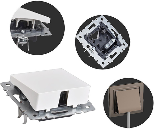 вывод кабеля IEK Brite - особенности конструкции