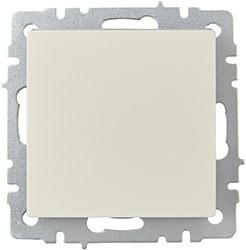 выключатель 1-клавишный проходной IEK ВС10-1-6-БрКр Brite - внешний вид